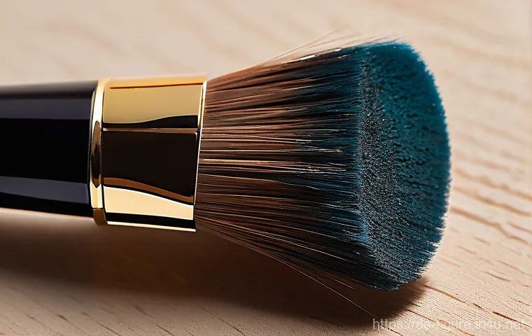 피규어 전용 도색 도구 추천 - **Prompt Title: The Precision of Priming**
    A highly detailed, realistic image of a skilled minia...